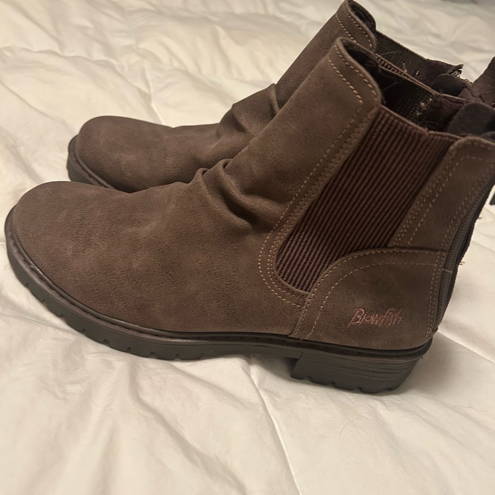 Blowfish Chocolate Brown Ankle Boots